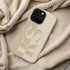 Personalized Minimalist Two-Tone Terra iPhone Case
